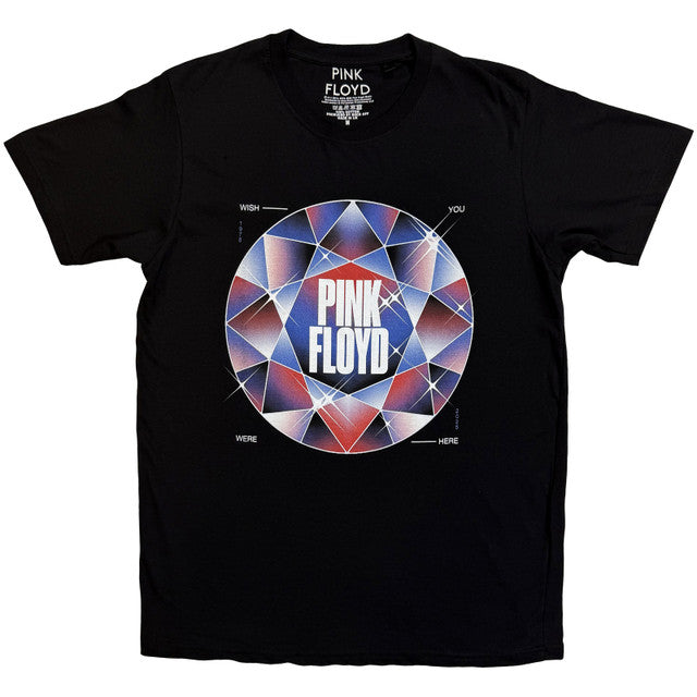 Pink Floyd: Diamonds Unisex T-Shirt (Black)