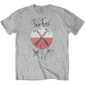 Pink Floyd: The Wall Faded Hammers Logo Unisex T-Shirt (Grey)