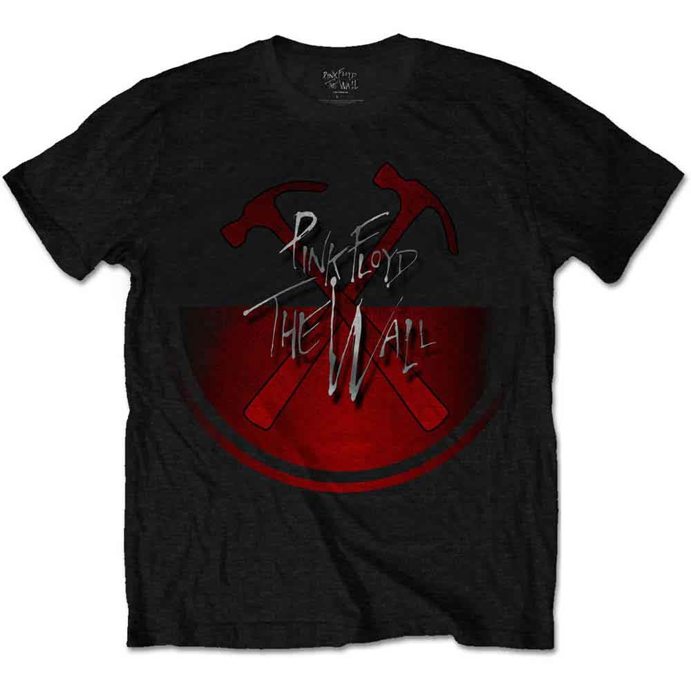 Pink Floyd: The Wall Oversized Hammers Unisex T-Shirt (Black)