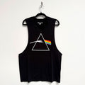 Pink Floyd: Dark Side of the Moon Album Unisex Vest T-Shirt (Black)