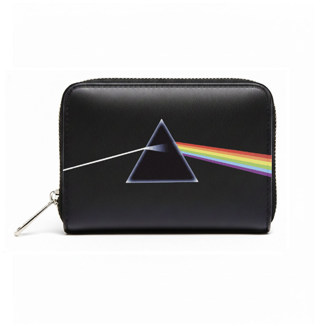 Pink Floyd: Darkside Of The Moon Zip Top Purse (Black)