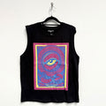 Primal Scream: Psychedelic Eye Unisex Tank T-Shirt (Black)