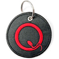 Queens Of The Stone Age Patch Keychain: Q Logo (Double Sided)