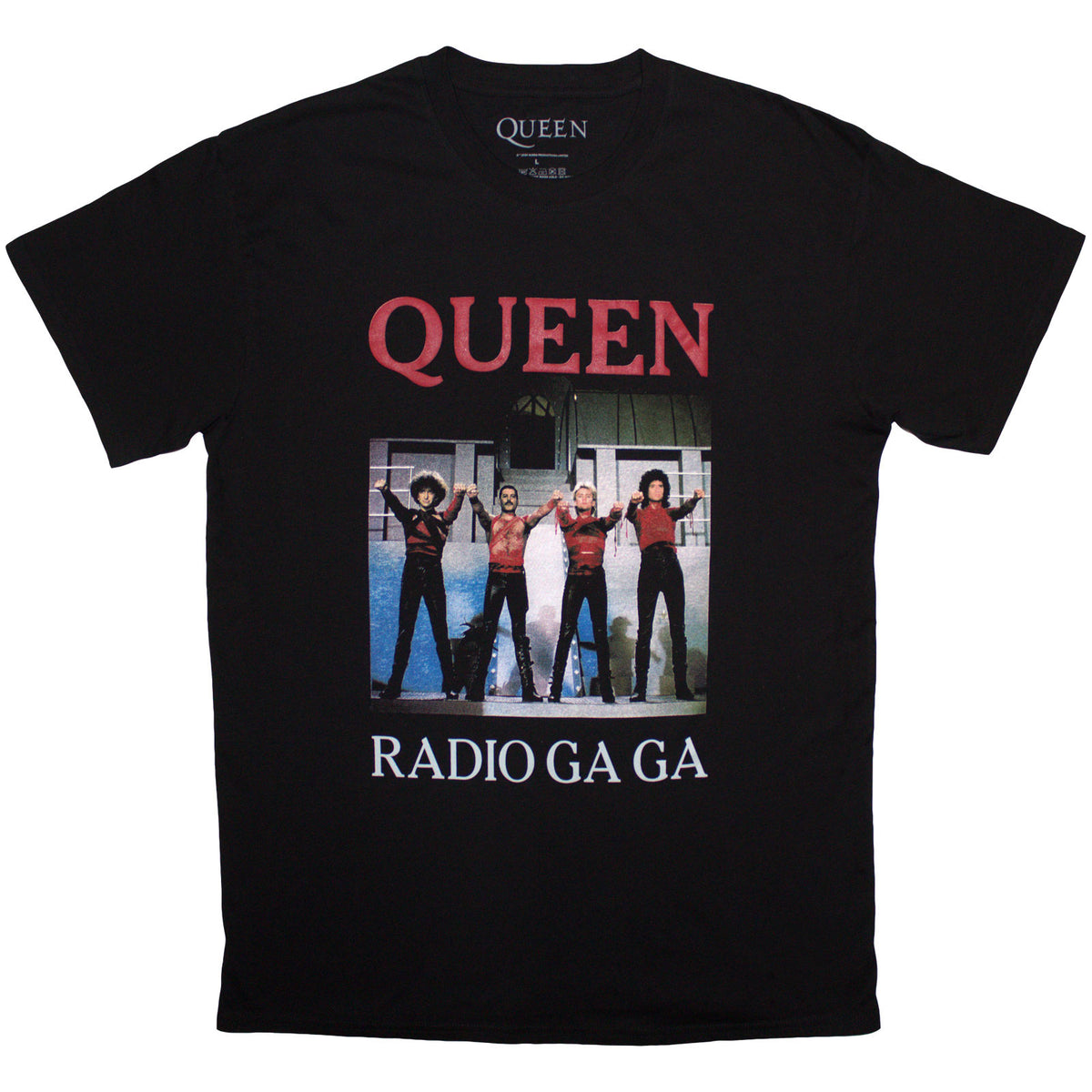 Queen Unisex T-Shirt: Radio Ga Ga (Black)