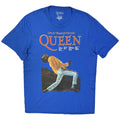 Queen Unisex T-Shirt: Wembley Stadium (Navy Blue)