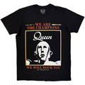 Queen: We Are The Champions Unisex Premium Carbon T-Shirt (Black)