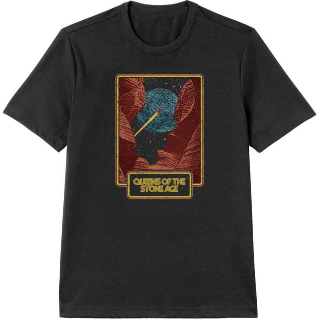 Queens Of The Stone Age: Canyon Unisex T-Shirt (Black)