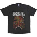 Queens Of The Stone Age: Meteor Shower Unisex T-Shirt (Charcoal Grey)