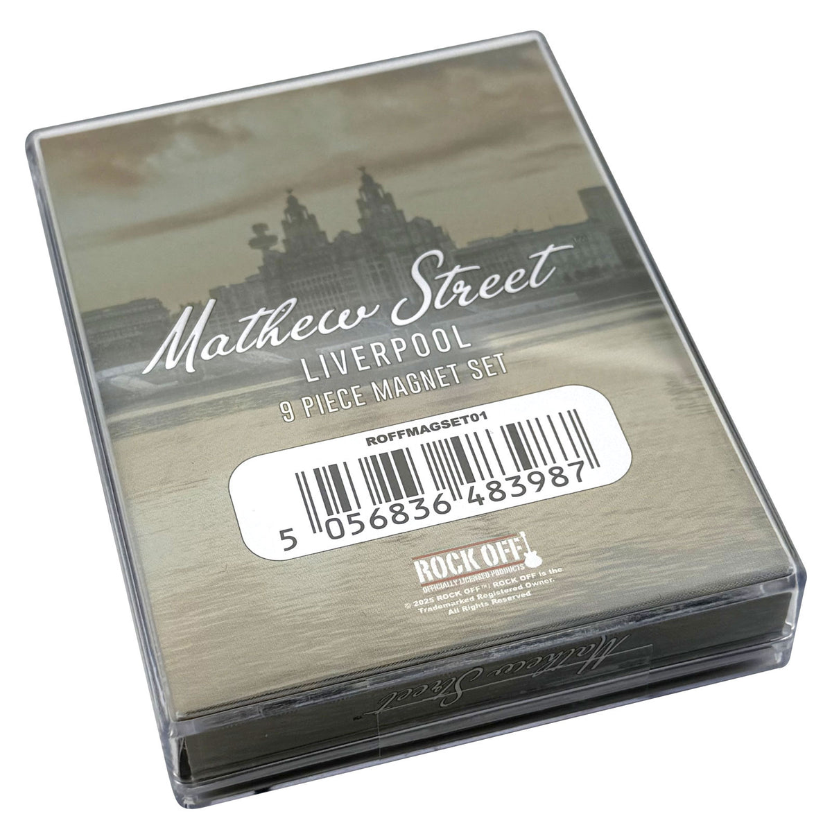 Rock Off Epoxy Magnet Set: City Of Liverpool Photos (9 Piece)