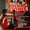 The Rolling Stones  Mini Guitar: Tongue & Lips