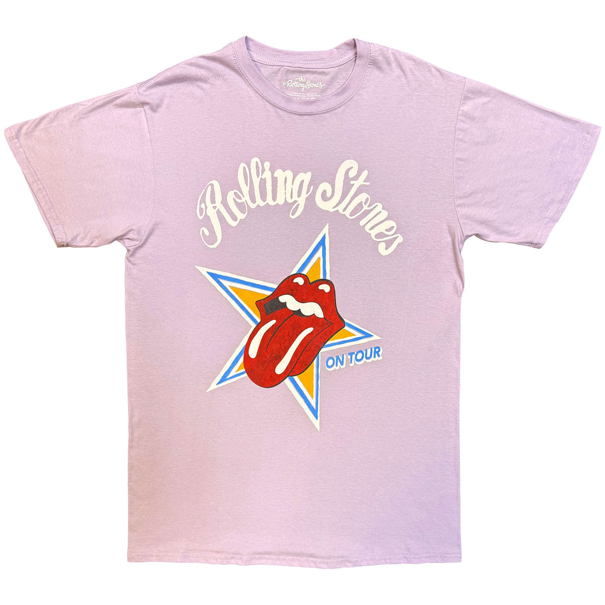 The Rolling Stones Unisex T-Shirt: On Tour (Purple)