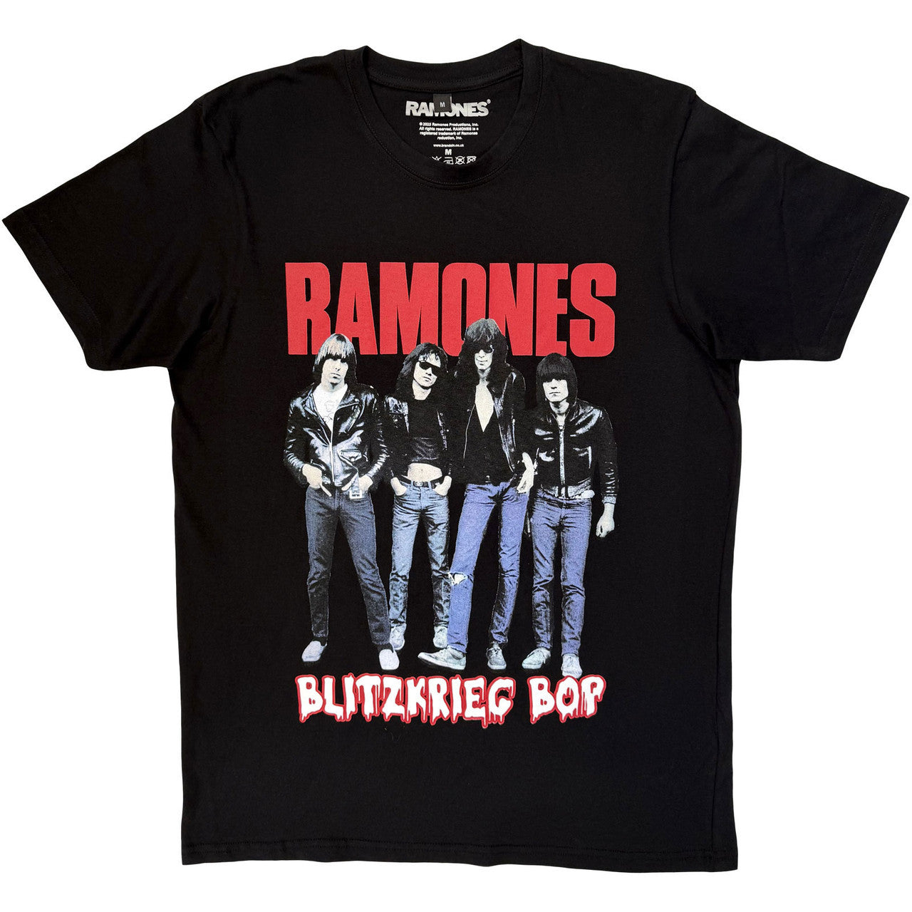 Ramones: Blitz Unisex Premium Carbon T-Shirt (Black)