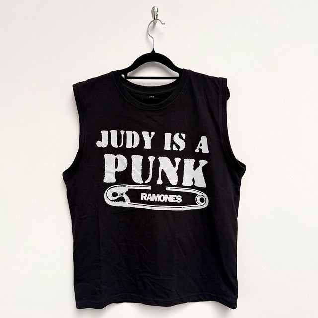 Ramones: Judy Unisex Tank T-Shirt (Black)