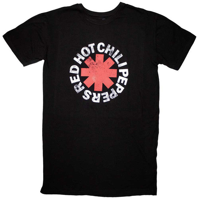 Red Hot Chili Peppers: Classic Asterisk Ladies T-Shirt Dress (Black)