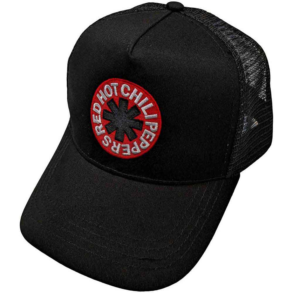 Red Hot Chili Peppers: Inverse Asterisk Unisex Mesh Back Cap (Black)