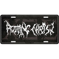 Rotting Christ: 666 Number Plate
