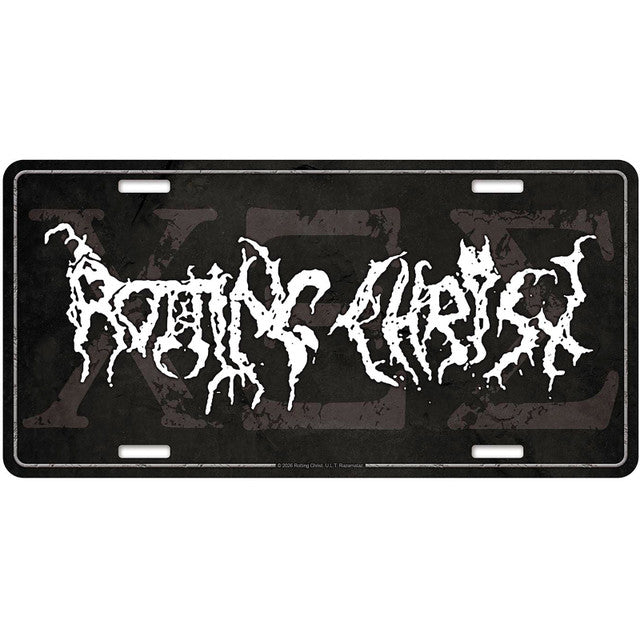 Rotting Christ: 666 Number Plate