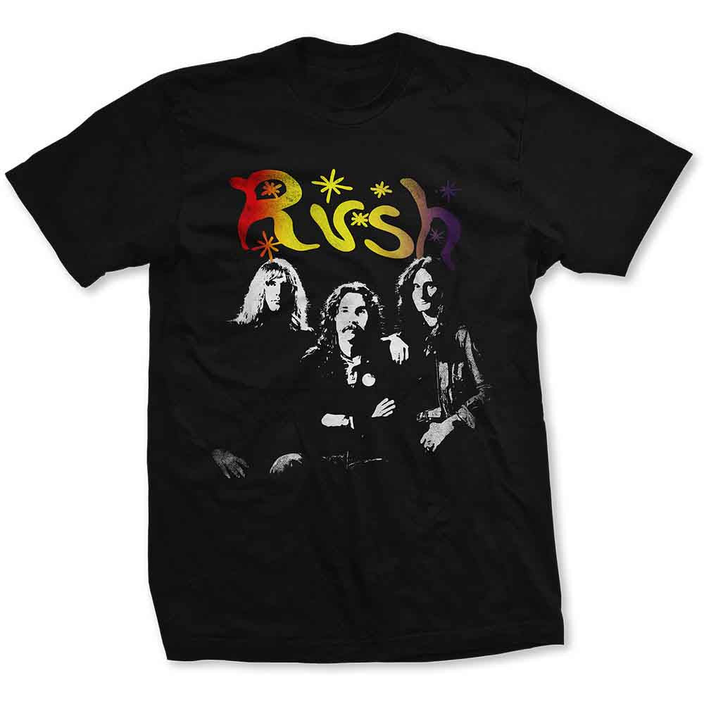 Rush: Photo Stars Unisex T-Shirt (Black)