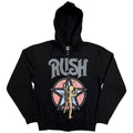 Rush: Starman Zipped Hoodie (Black)