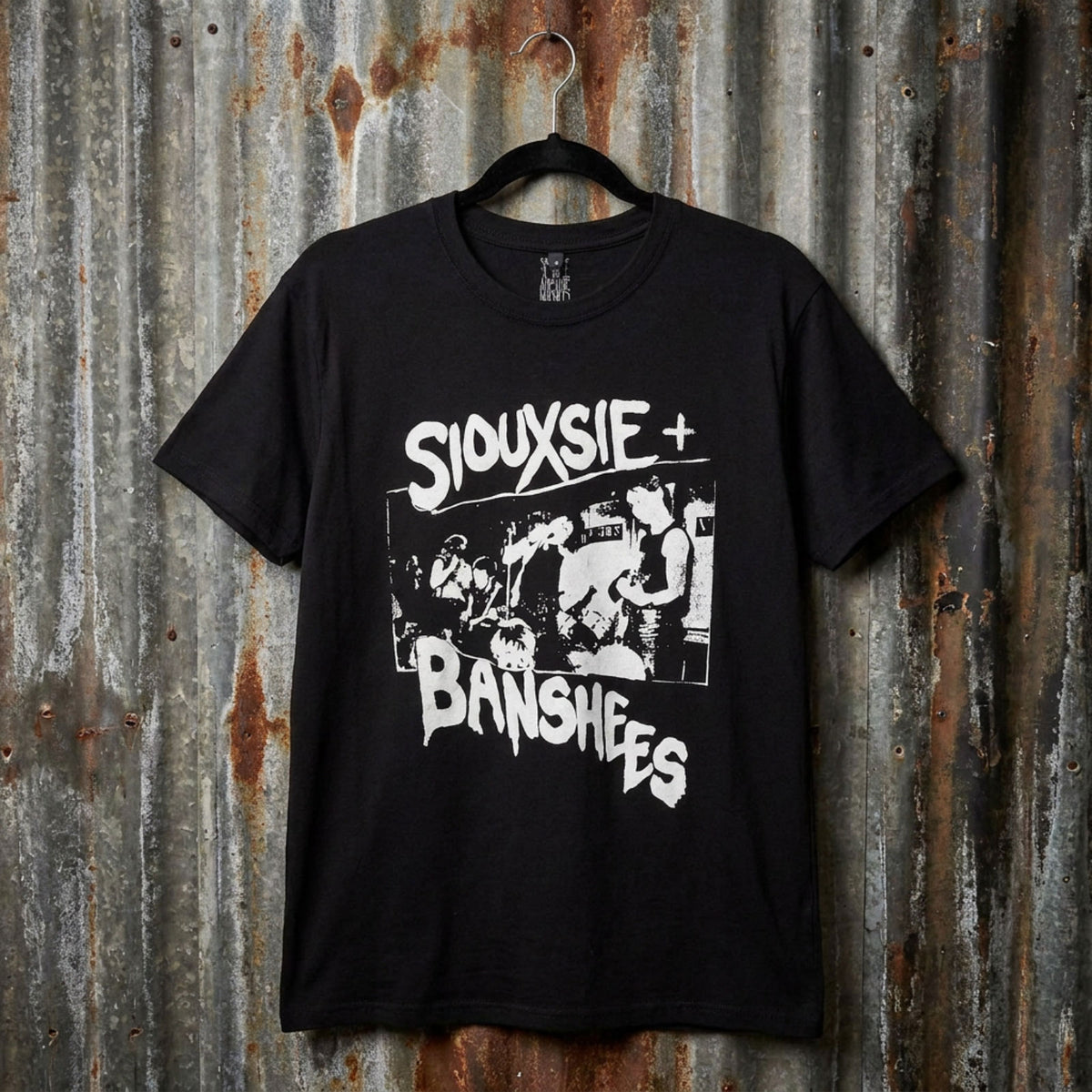 Siouxsie & The Banshees Unisex Premium Carbon T-Shirt: Live! (Black)