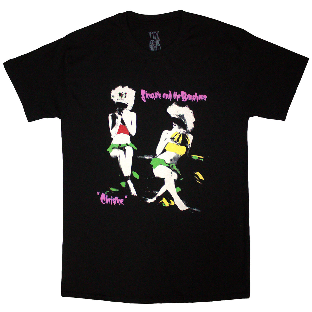 Siouxsie & The Banshees Unisex T-Shirt: Christine (Black)