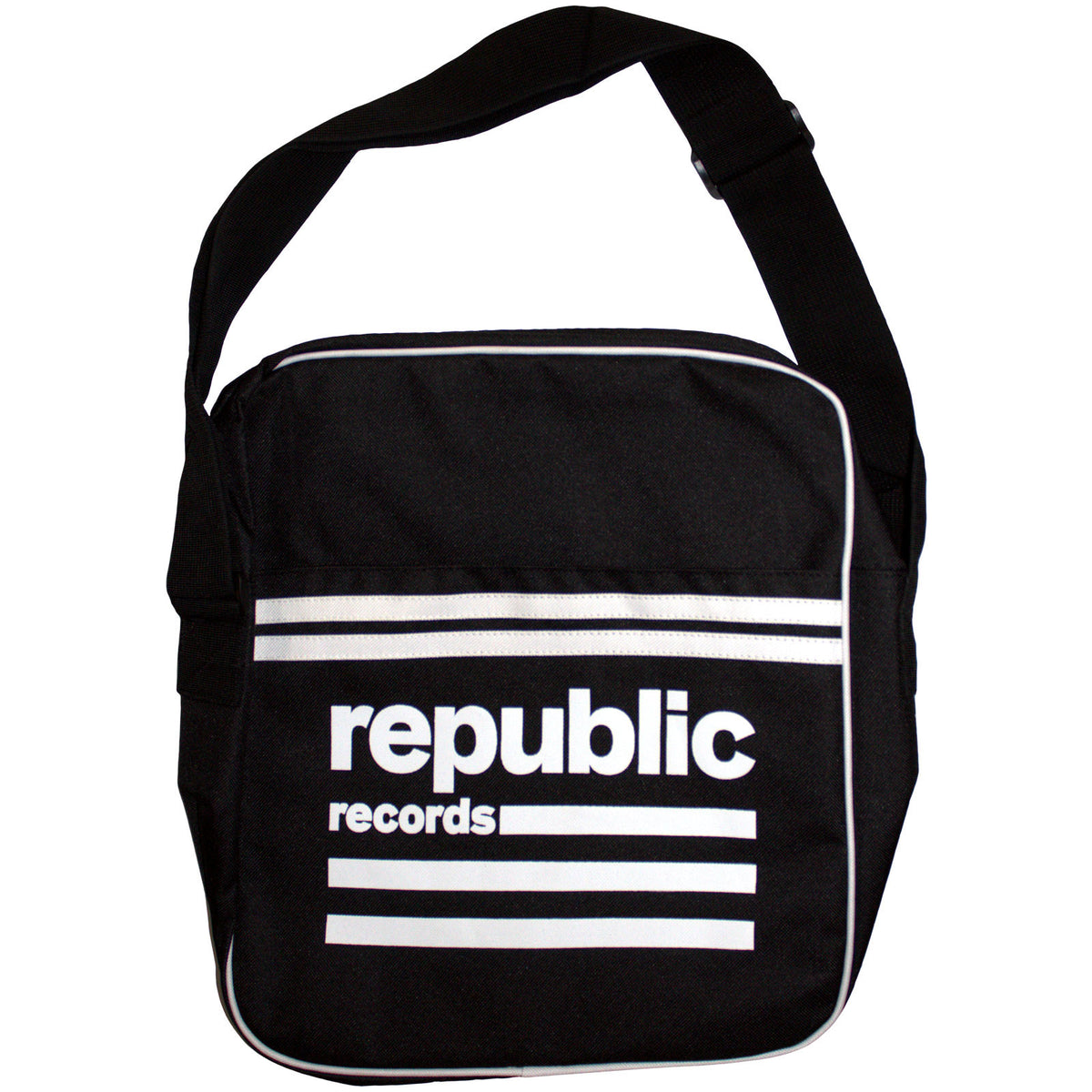 Priority Records Messenger Bag: Logo (Zip Top)