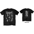 Slipknot: WANYK White Splatter Unisex T-Shirt (Black) (Back Print)