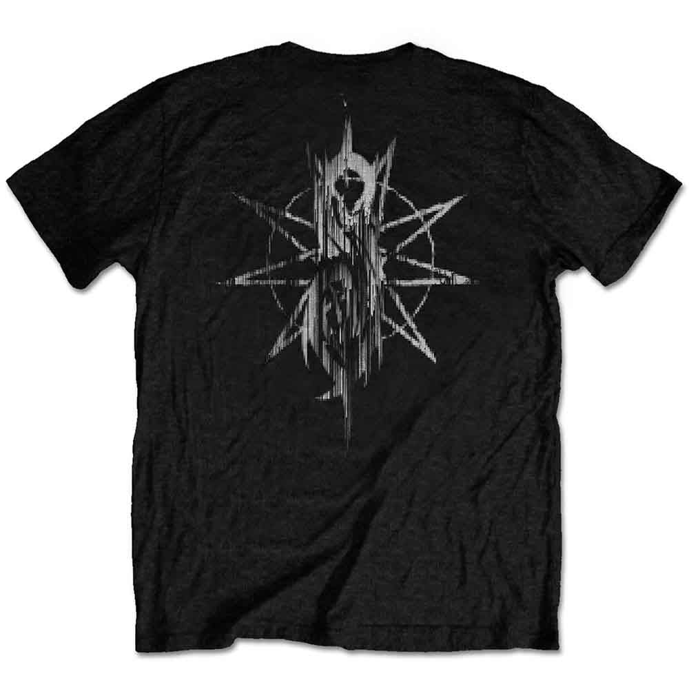 Slipknot Unisex T-Shirt WANYK Group Photo (Black) (Back Print)