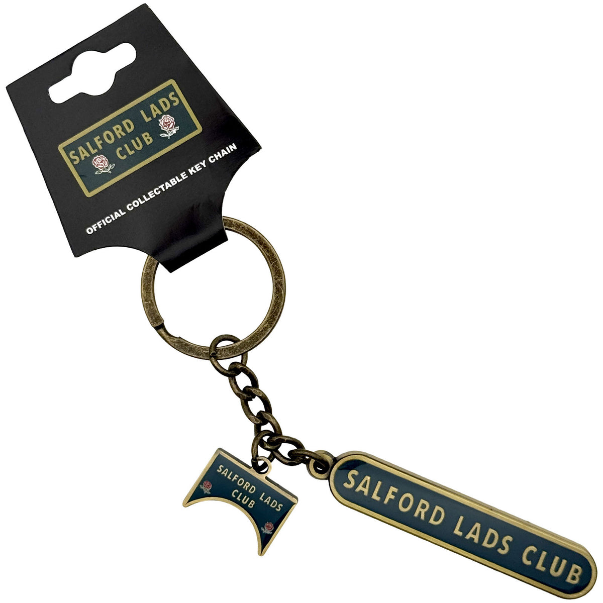 Salford Lads Club Keychain: Logo Charm