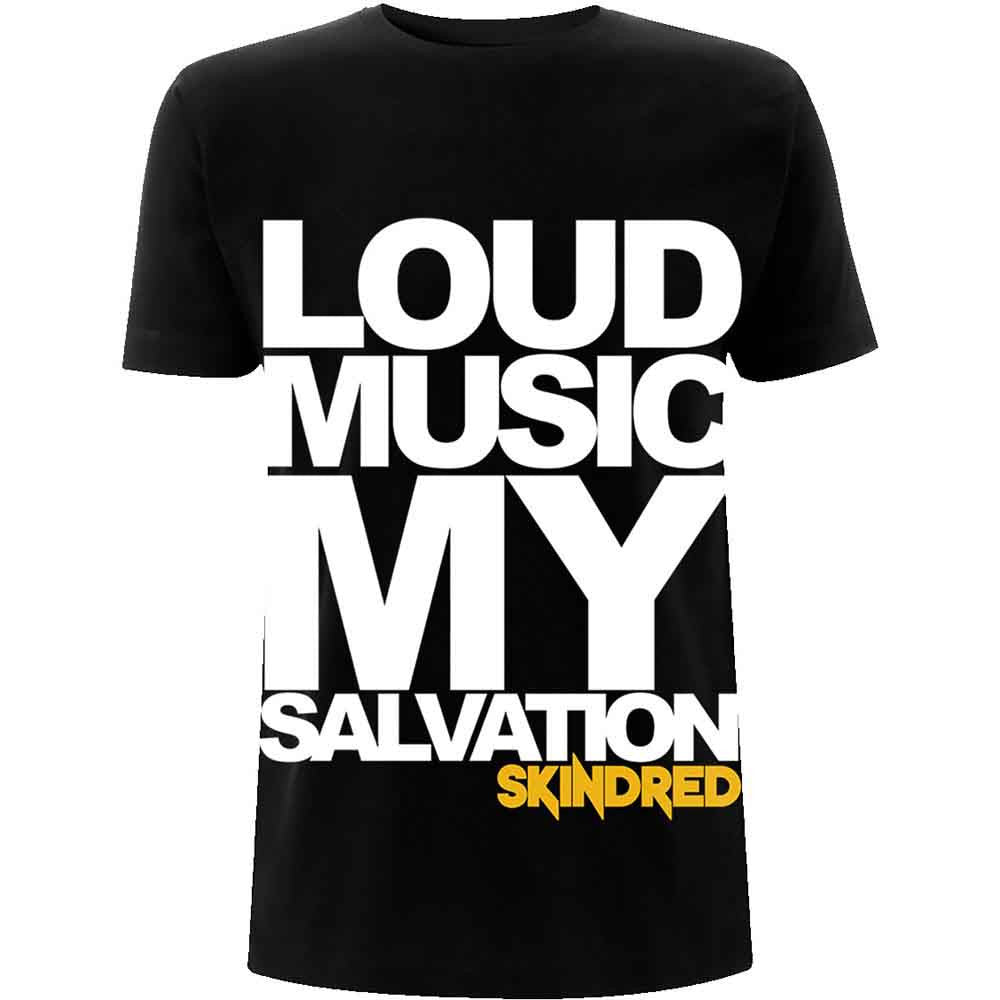 Skindred: Loud Music Unisex T-Shirt (Black)