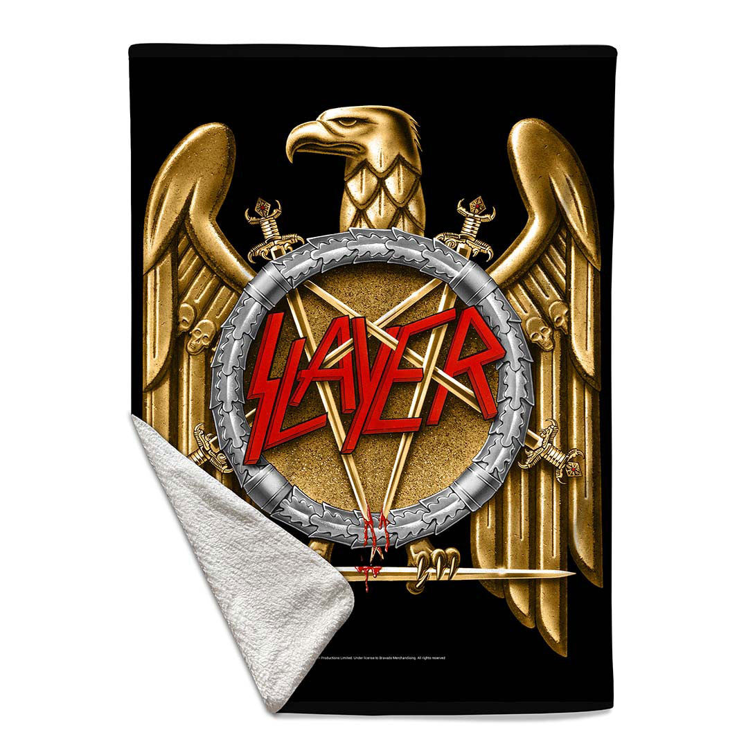 Slayer: Golden Eagle Sherpa Fleece Blanket (Multicolour) (Single)