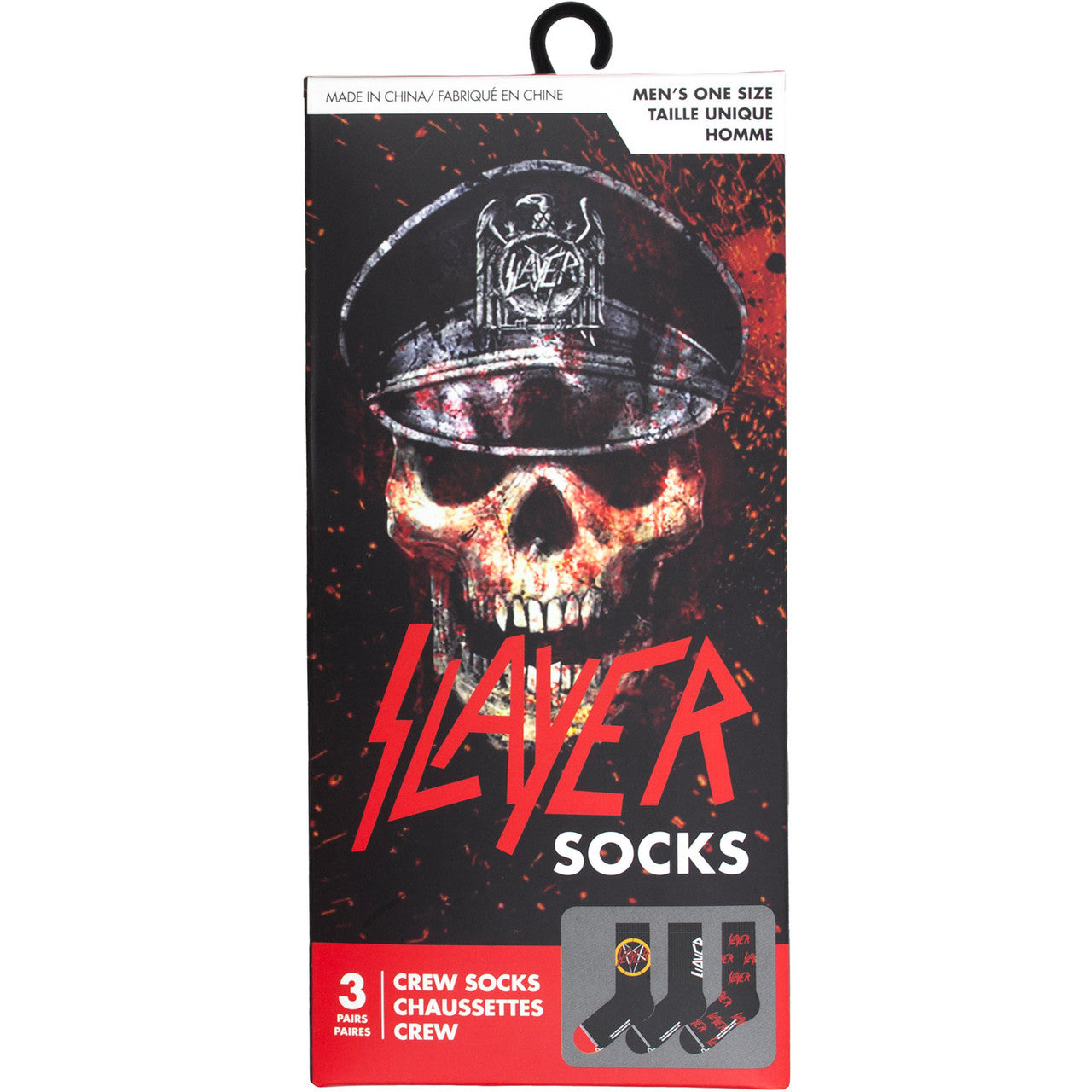 Slayer: Logos Unisex Sock Gift Box (UK Size 6.5 - 11)