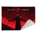 Sleep Token: Red Light Sherpa Fleece Blanket (Multicolour)