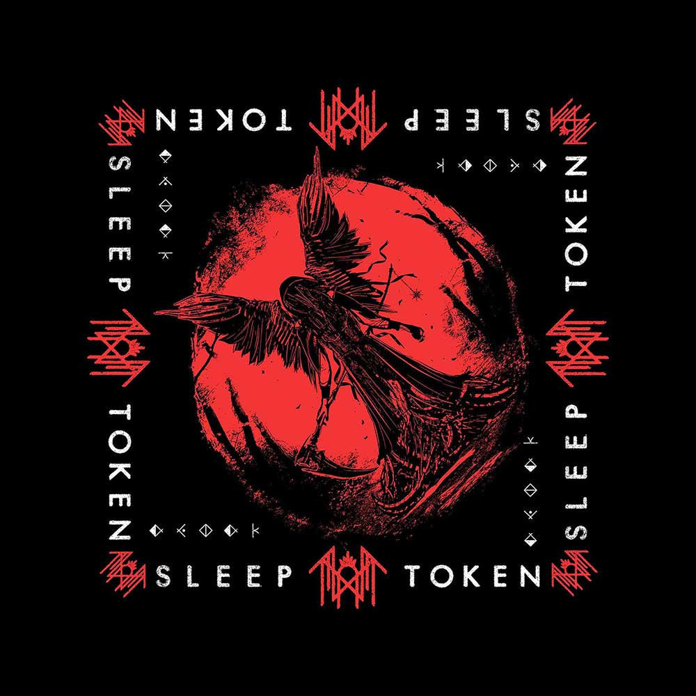 Sleep Token: Take Me Back To Eden Unisex Bandana (Black)