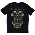Sleep Token: Caramel Unisex T-Shirt (Black) (Back Print)