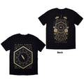 Sleep Token: Emergence Feathered Host Unisex T-Shirt (Black) (Back Print)