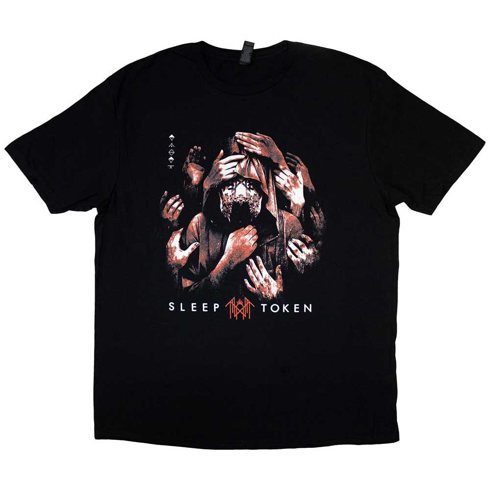 Sleep Token: Grabbing Hands Unisex T-Shirt (Black)