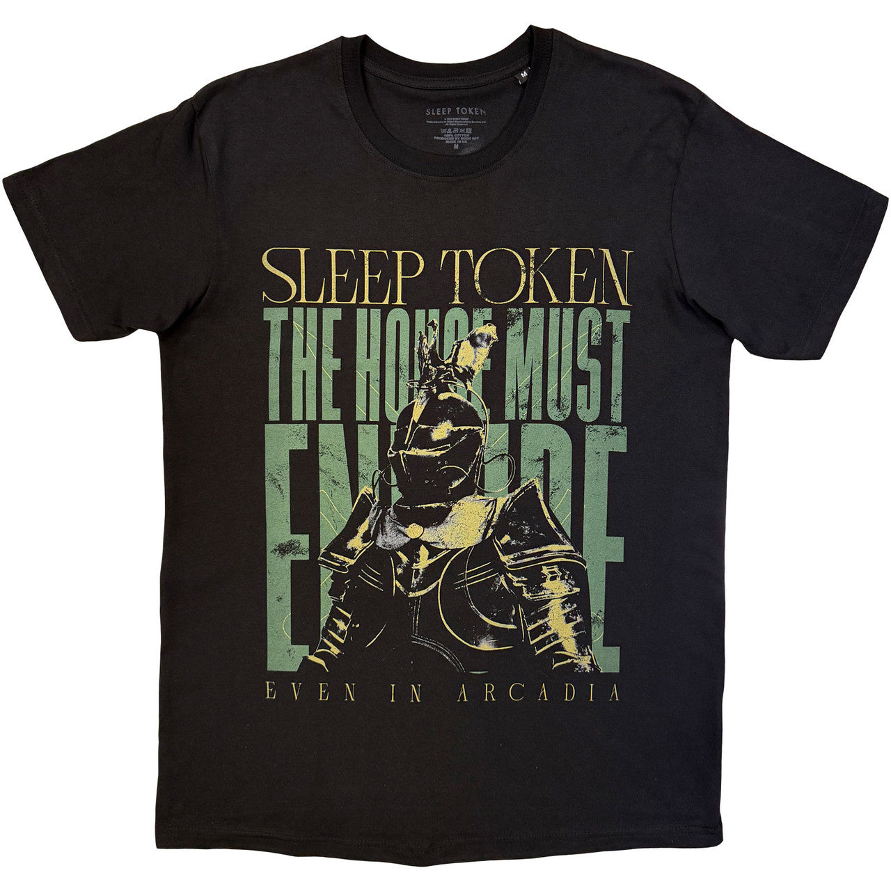 Sleep Token: The House Must Endure Stacked Unisex T-Shirt (Black)