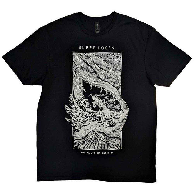 Sleep Token: The Mouth Of Infinity Unisex T-Shirt (Black)