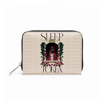 Sleep Token: Statue Cream Zip Top Purse (Black)