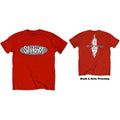 Slipknot: 20th Anniversary Don't Ever Judge Me Unisex T-Shirt (Red) (Back & Sleeve Print)