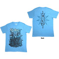 Slipknot Unisex T-Shirt The End, So Far Band (Blue) (Back Print)