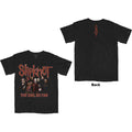 Slipknot: The End, So Far Group Photo Unisex T-Shirt (Black) (Back Print)