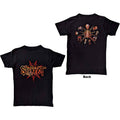 Slipknot: The End, So Far Pentagram Heads Unisex T-Shirt (Black) (Back Print)