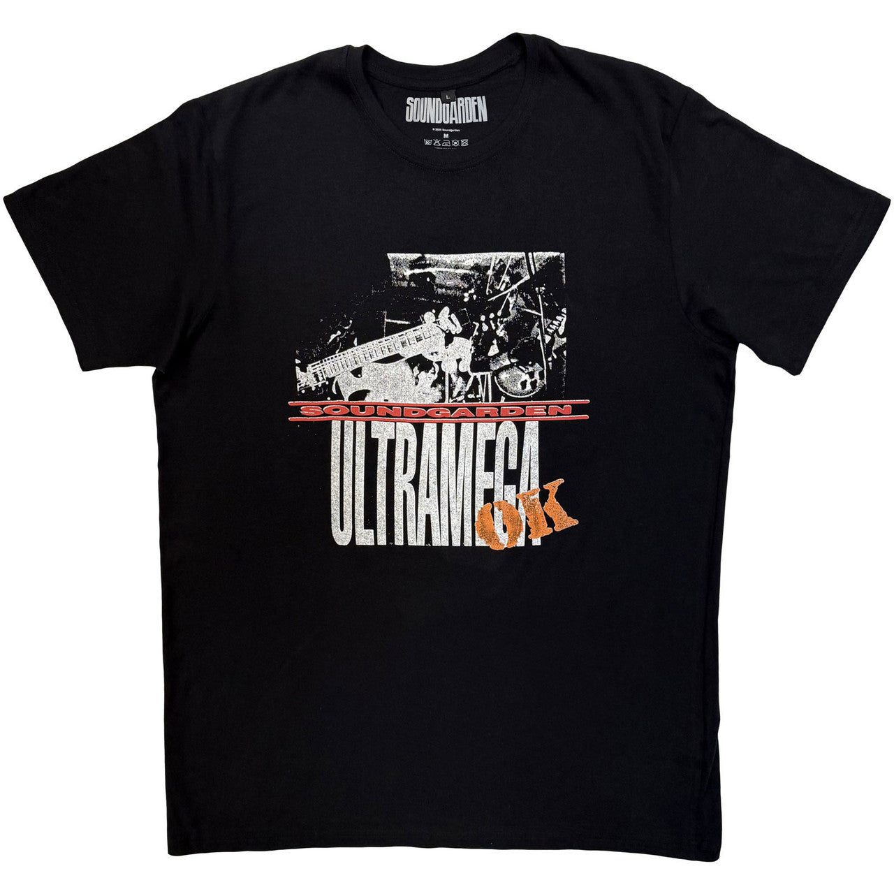 Soundgarden: Ultramega OK Unisex Premium Carbon T-Shirt (Black)
