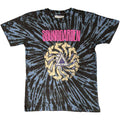 Soundgarden Unisex Stone Wash T-Shirt: Louder Than Love (Charcoal Grey)