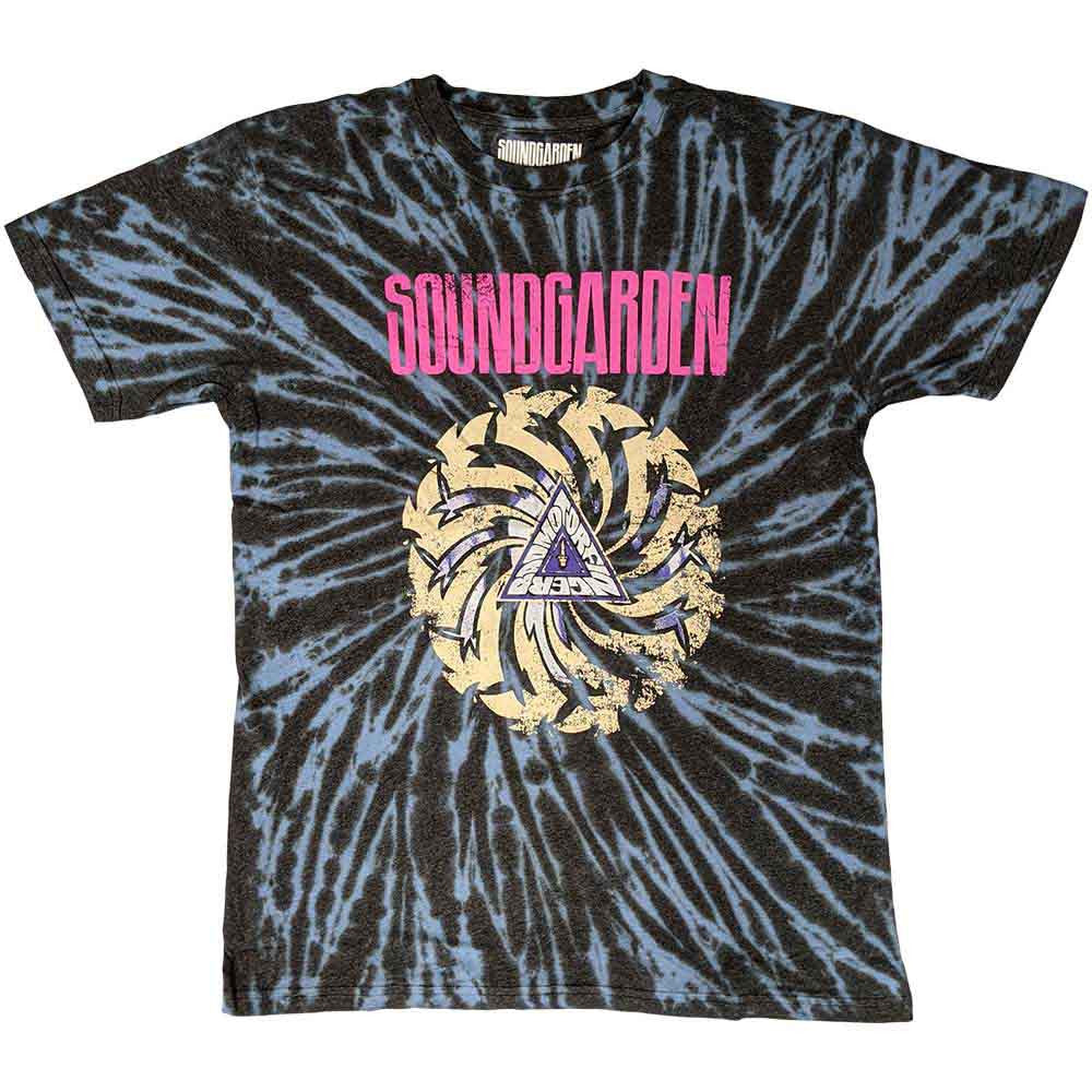 Soundgarden Unisex Stone Wash T-Shirt: Louder Than Love (Charcoal Grey)