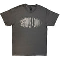 System Of A Down: Stretched Logo Unisex T-Shirt (Charcoal Grey)