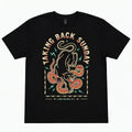 Taking Back Sunday Unisex T-Shirt: Panther Snake (Black)