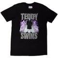 Teddy Swims Unisex T-Shirt: Retro Bootleg (Black)